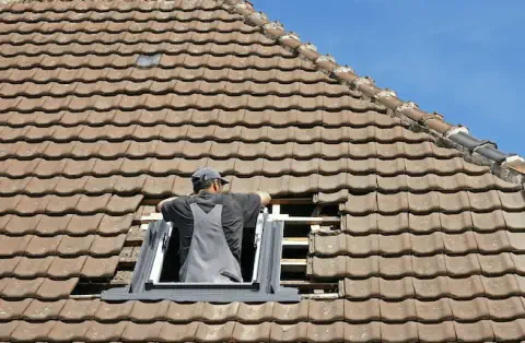 Pose de velux - Albon
